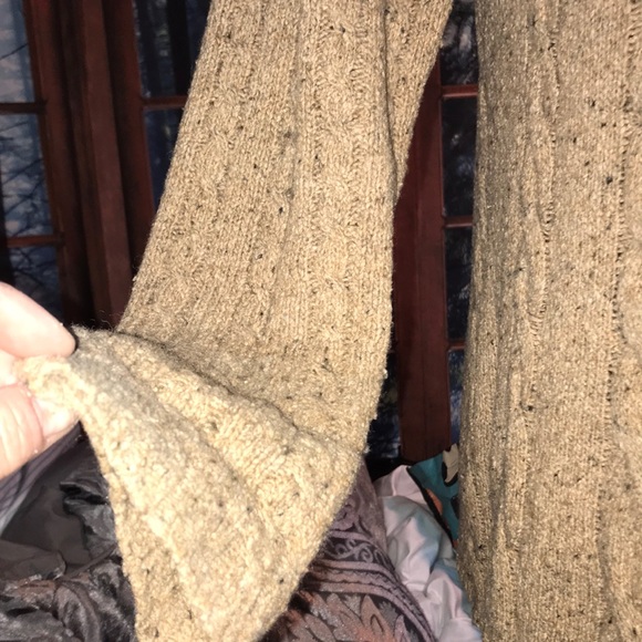 #335-J.Jill (S)Knit long sleeve oversized sweater in excellent shape - Picture 8 of 11